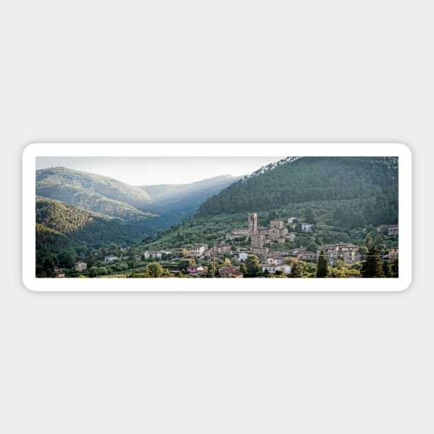 The hills of Sant Andrea Di Compito Sticker by randymir